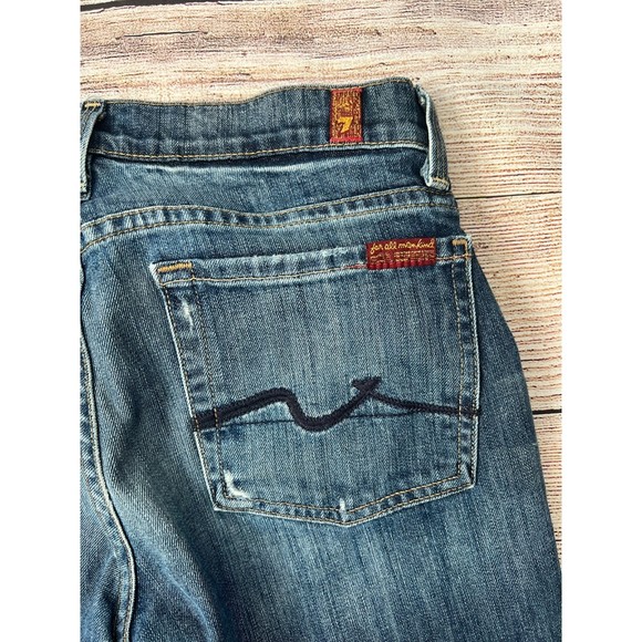 7 For All Mankind Women's High Waist Bootcut Jeans Size 28 - Picture 7 of 11